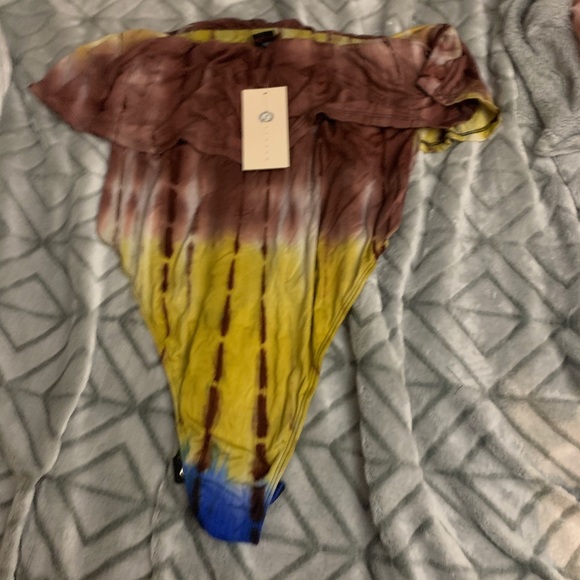 Tie Dye Bodysuit Never Worn - Picture 3 of 3